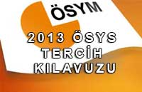 2013 ösys tercih kılavuzu