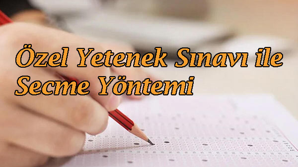 Özel yetenek sınavı