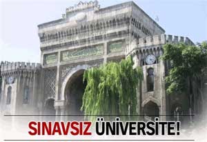 istanbul üniversitesi sınavsız ikinci üniversite